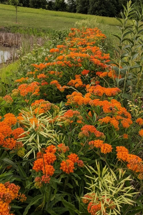 Orange Butterfly Milkweed - Asclepias Tuberosa - 5 Pack Of Quart Pots - Image 5
